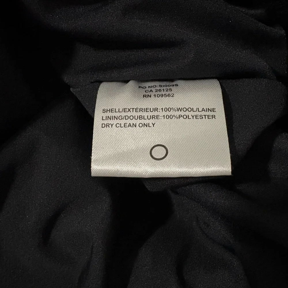 Sunice Windstopper Mens L 1/4 Zip Golf Sweater Black 100% Wool‎ Lined Pullover
